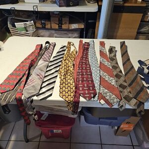 Constantly Varied Gear Men's Ties Collection - Red, Yellow, Black, Brown